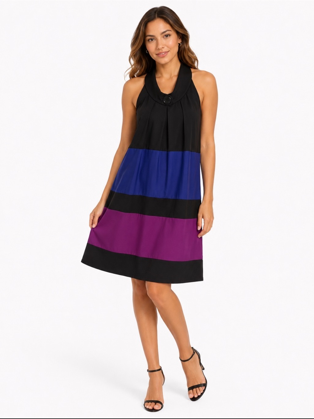 En Focus Studio Colour Block Dress Size 8